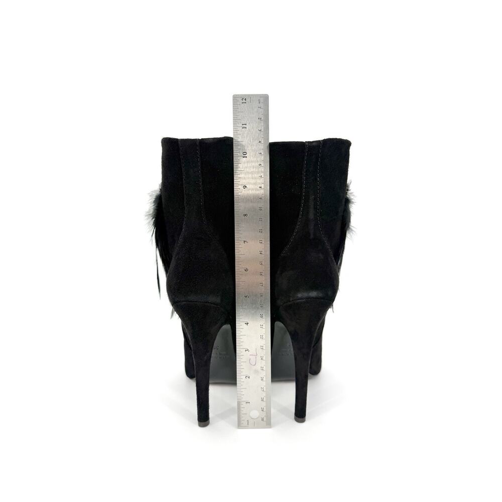 NIB Balmain x Giuseppe Zanotti Rihanna Bootie 39 US 9 Jewel Feathers Ankle Boots - Picture 9 of 13